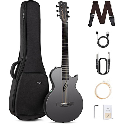 Enya NOVA GO SP1 BK AcousticPlus® 2.0 Sistemli Siyah Elektro Akustik Gitar